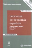 Portada de LECCIONES DE ECONOMÍA ESPAÑOLA