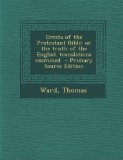 Portada de ERRATA OF THE PROTESTANT BIBLE: OR THE TRUTH OF THE ENGLISH TRANSLATIONS EXAMINED
