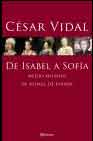 Portada de DE ISABEL A SOFIA: MEDIO MILENIO DE REINAS DE ESPAÑA