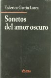 Portada de SONETOS DEL AMOR OSCURO