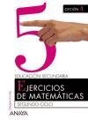 Portada de ESO 3/4 - MATEMATICAS CUAD. 5