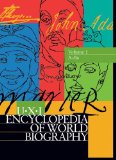 Portada de UXL ENCYCLOPEDIA OF WORLD BIOGRAPHY