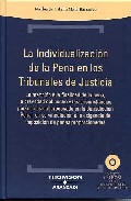 Portada de INDIVIDUALIZACION DE PENA EN TRIBUNALES DE JUSTICIA: