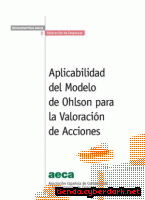 Portada de APLICABILIDAD DEL MODELO DE OLHSON PARA LA VALORACIÓN DE ACCIONES - EBOOK