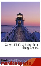 Portada de SONGS OF LIFE: SELECTED FROM MANY SOURCES