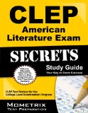 Portada de CLEP AMERICAN LITERATURE EXAM SECRETS: CLEP TEST REVIEW FOR THE COLLEGE LEVEL EXAMINATION PROGRAM