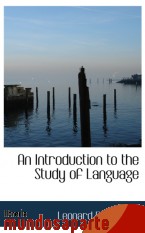 Portada de AN INTRODUCTION TO THE STUDY OF LANGUAGE