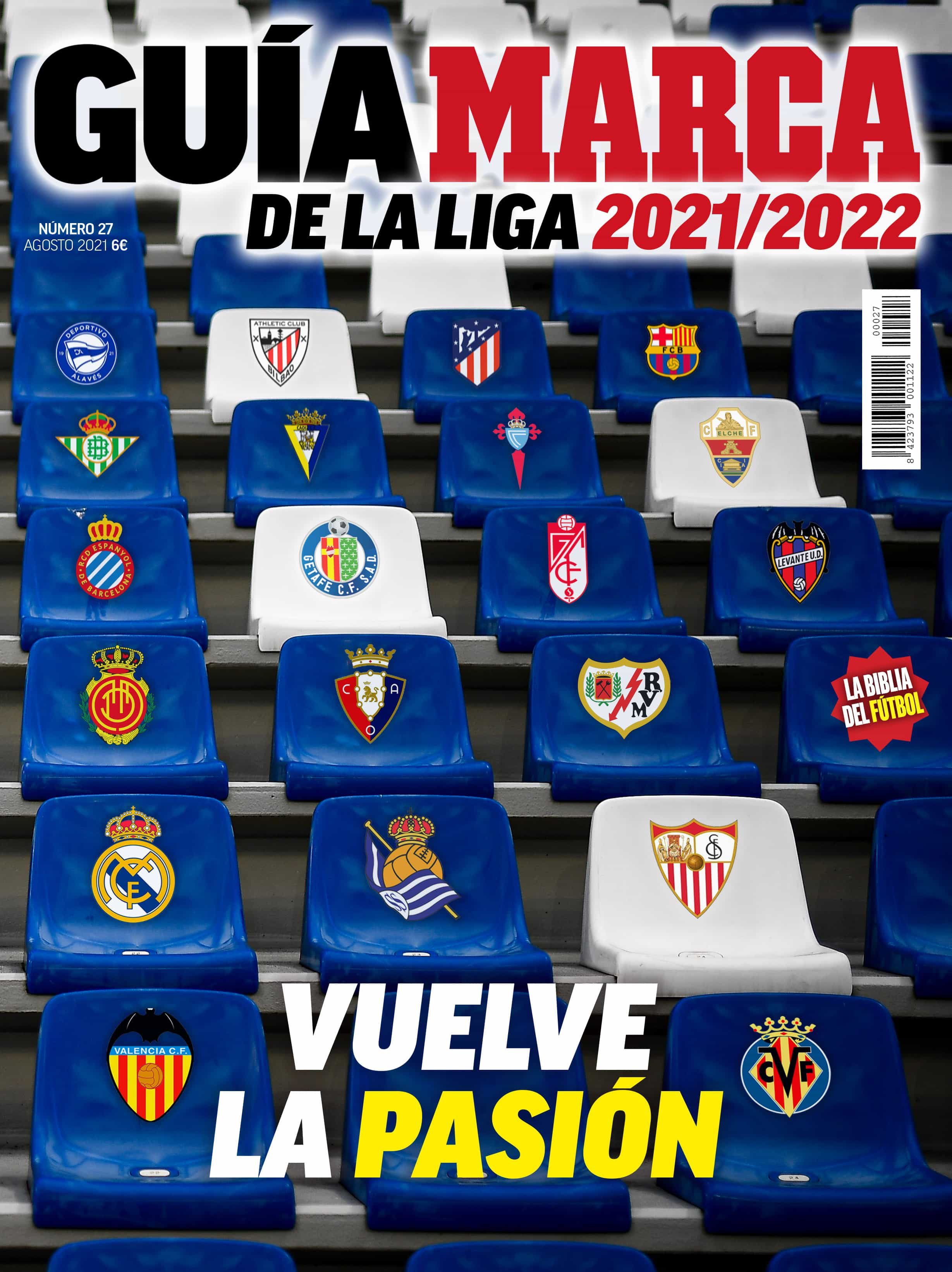 Portada de GUIA DE LA LIGA 2021-2022