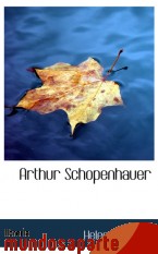 Portada de ARTHUR SCHOPENHAUER