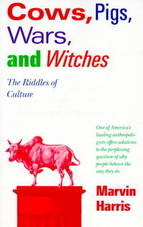 Portada de COWS, PIGS, WARS, AND WITCHES: THE RIDDLES OF CULTURE