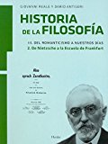 Portada de HISTORIA DE LA FILOSOFÍA III. DEL ROMANTICISMO A NUESTROS DÍAS: 2. DE NIETZSCHE A LA ESCUELA DE FRANKFURT: 6