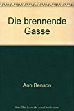 Portada de DIE BRENNENDE GASSE