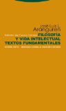 Portada de FILOSOFÍA Y VIDA INTELECTUAL