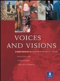 Portada de VOICES AND VISIONS. A SHORT ANTHOLOGY OF LITERATURE IN THE ENGLISH LANGUAGE. PER LE SCUOLE SUPERIORI