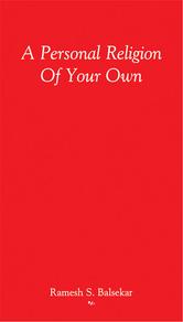 Portada de A PERSONAL RELIGION OF YOUR OWN