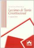 Portada de LECCIONES DE TEORIA CONSTITUCIONAL