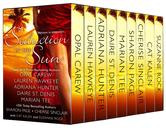 Portada de SEDUCTION IN THE SUN BOXED SET: 9 SIZZLING EXOTIC GETAWAY ROMANCES (FROM NEW ADULT TO BILLIONAIRES, ALPHA BAD BOYS TO SHEIKHS)