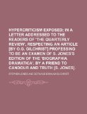 Portada de HYPERCRITICISM EXPOSED; IN A LETTER ADDR