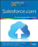 Portada de TEACH YOURSELF VISUALLY SALESFORCE.COM