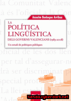 Portada de LA POLÍTICA LÍNGÜÍSTICA DELS GOVERNS VALENCIANS - EBOOK