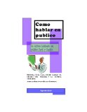 Portada de COMO HABLAR EN PUBLICO