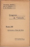 Portada de ASTRONOMIA Y FISICA DEL GLOBO. CONGRESO DE VALENCIA. (TOMO III: OBSERVACIONES ESPECTROSCÓPICAS VERIFICADAS DURANTE LOS ECLIPSES DE SOL DE 28 DE MAYO DE 1900 Y 30 DE AGOSTO DE 1905