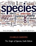 Portada de THE ORIGIN OF SPECIES BY MEANS OF NATURAL SELECTION, 6TH EDITION - THE ORIGINAL CLASSIC EDITION