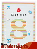 Portada de CUADERNO 8 DE ESCRITURA. 3 PRIMARIA