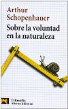 Portada de SOBRE LA VOLUNTAD EN LA NATURALEZA