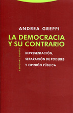 Portada de LA DEMOCRACIA Y SU CONTRARIO. REPRESENTACIÓN, SEPARACIÓN DE PODERES Y OPINIÓN PÚBLICA (EBOOK)