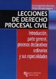 Portada de LECCIONES DE DERECHO PROCESAL CIVIL