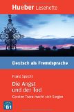 Portada de DIE ANGST UND DER TOD: CARSTEN TSARA MACHT SICH SORGEN. KRIMI. LESEHEFTE DEUTSCH ALS FREMDSPRACHE. NIVEAUSTUFE B1