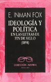 Portada de IDEOLOGÍA Y POLÍTICA EN LAS LETRAS DE FIN DE SIGLO (1898)