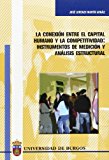 Portada de LA CONEXIÓN ENTRE EL CAPITAL HUMANO Y LA COMPETITIVIDAD: INSTRUMENTOS DE MEDICIÓN Y ANÁLISIS ESTRUCTURAL