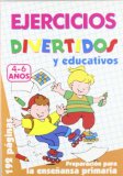 Portada de EJERCICIOS DIVERTIDOS - 4-6 AÑOS (LIBRO NARANJA)