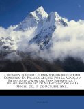Portada de CERT&Aacute;MEN PO&Eacute;TICO CELEBRADO CON MOTIVO DE