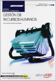 Portada de MANUAL GESTIÓN DE RECURSOS HUMANOS (MF0238_3). CERTIFICADOS DE PROFESIONALIDAD. GESTIÓN INTEGRADA DE RECURSOS HUMANOS (ADGD0208) (FPE FORMACION EMPLEO (CEP))