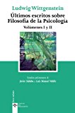 Portada de ULTIMOS ESCRITOS SOBRE FILOSOFIA DE LA PSICOLOGIA