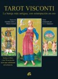 Portada de TAROT VISCONTI: LA BARAJA MAS ANTIGUA, CON ESTAMPACION EN ORO