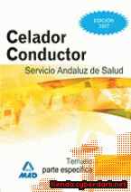 Portada de CELADORES CONDUCTORES DEL SERVICIO ANDALUZ DE SALUD. TEMARIO PARTE ESPECÍFICA - EBOOK