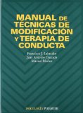 Portada de MANUAL DE TÉCNICAS DE MODIFICACIÓN Y TERAPIA DE CONDUCTA