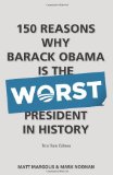 Portada de 150 REASONS WHY BARACK OBAMA IS THE WORST PRESIDENT IN HISTORY