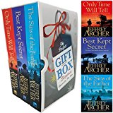 Portada de JEFFREY ARCHER CLIFTON CHRONICLES TRILOGY COLLECTION 3 BOOKS SET(ONLY TIME WILL TELL THE SINS OF THE FATHER BEST KEPT SECRET,[HARDCOVER])