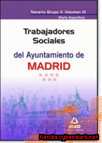 Portada de TRABAJADORES SOCIALES DEL AYUNTAMIENTO DE MADRID. TEMARIO GRUPO II (PARTE ESPECÍFICA) VOLUMEN III - EBOOK