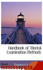 Portada de HANDBOOK OF MENTAL EXAMINATION METHODS