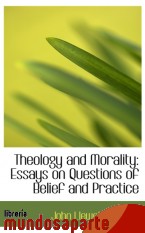 Portada de THEOLOGY AND MORALITY: ESSAYS ON QUESTIONS OF BELIEF AND PRACTICE