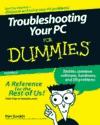 Portada de TROUBLESHOOTING YOUR PC FOR DUMMIES