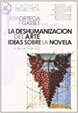 Portada de LA DESHUMANIZACION DEL ARTE. IDEAS SOBRE LA NOVELA