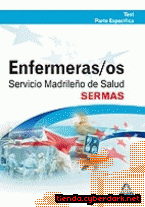 Portada de ENFERMEROS DEL SERVICIO MADRILEÑO DE SALUD (SERMAS). TEST PARTE ESPECÍFICA - EBOOK