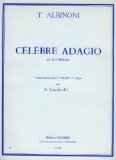 Portada de ALBINONI - ADAGIO PARA TROMPETA Y PIANO (ORGANO) (CAPDEVILLE)